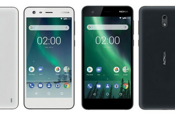 Nokia 2, White dan Black