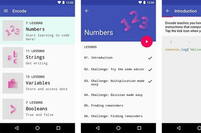 Aplikasi belajar coding terbaik 2018