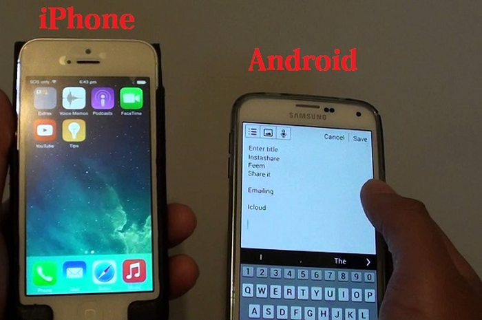 Cara transfer file dari iOS ke Android dan sebaliknya