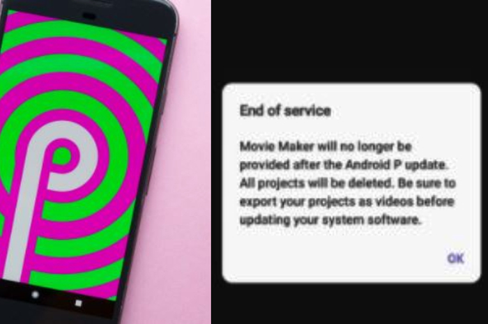 Android P vs Samsung Movie Maker