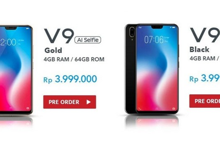 Vivo v9 preroder di JD
