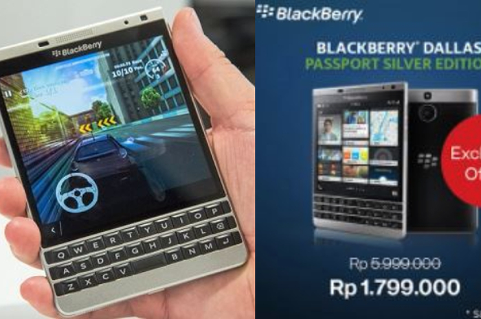 BlackBerry Passport Silver Edition