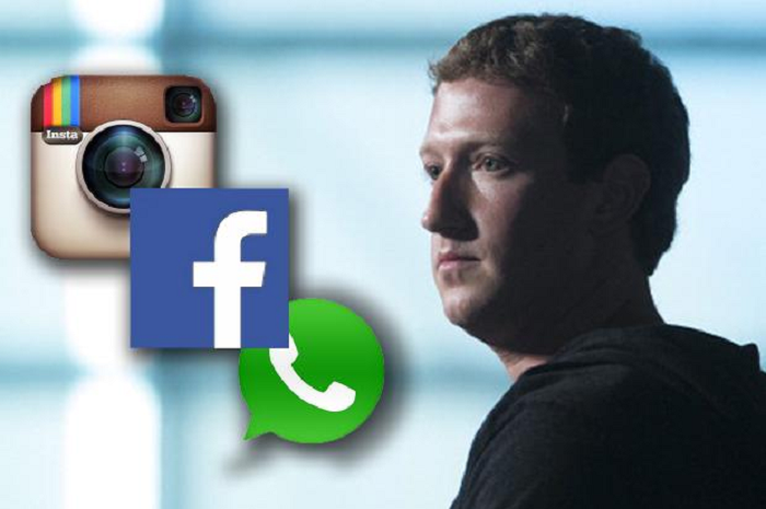 WhatsApp, Instagram, Facebook