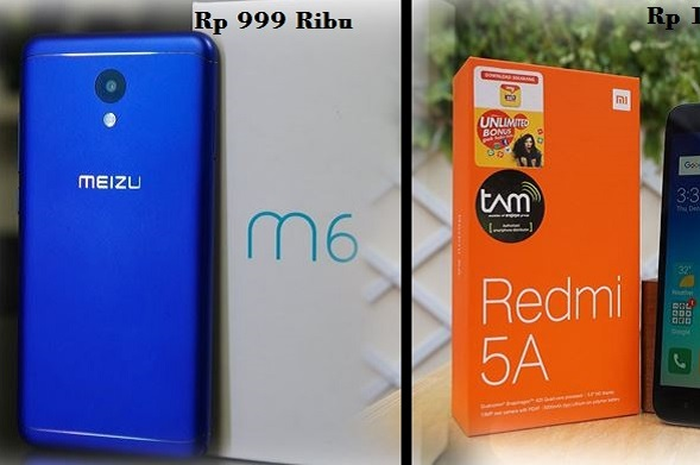 Meizu M6 kalahkan Redmi 5A
