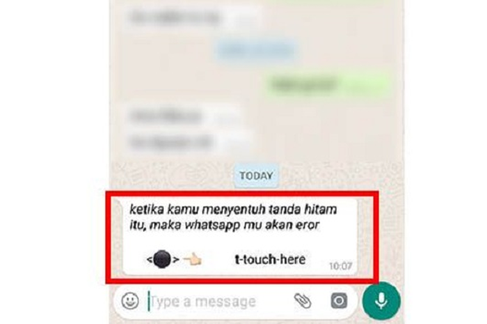 WhatsApp eror