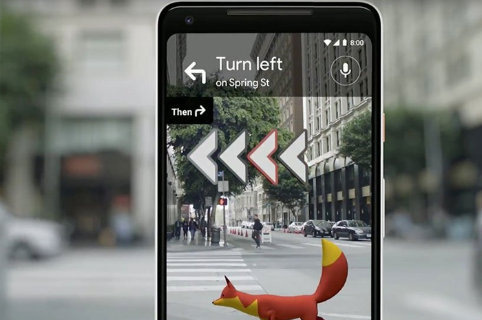 Google Maps terbaru dengan teknolagi AR