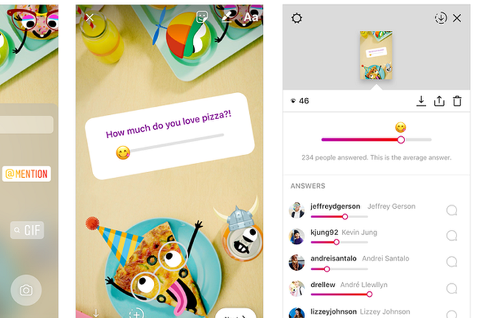Emoji Slider di Instagram Stories