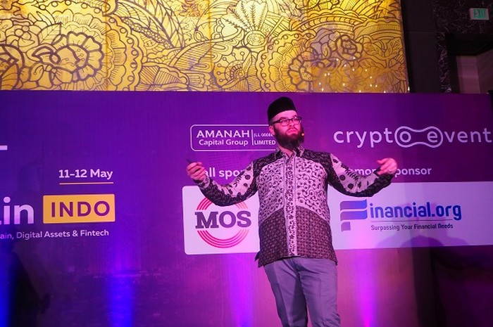 Matthew J Martin di Blockchain Indo 2018