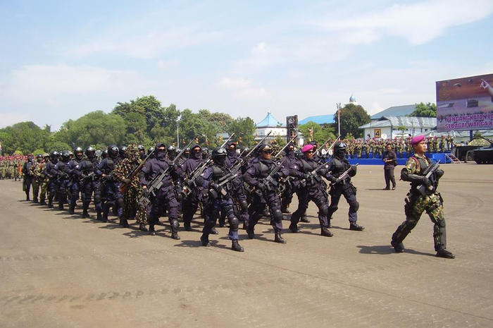 Terdapat sejumlah pasukan khusus Indonesia, mereka berasal dari masing-masing matra TNI. Salah satunya Kopassus dari Angkatan Darat.
