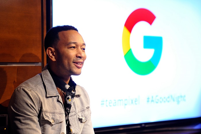 LOS ANGELES, CA - APRIL 05:  John Legend attends the John Legend and Google premiere of his new music video 'A Good Night,' filmed entirely on Google Pixel 2 on April 5, 2018 in Los Angeles, California.  (Photo by John Sciulli/Getty Images for Google )