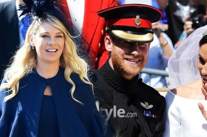 Chelsy Davy di pernikahan Harry dan Meghan