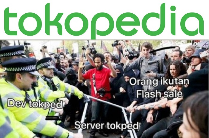 Cuitan warganet tentang Tokopedia