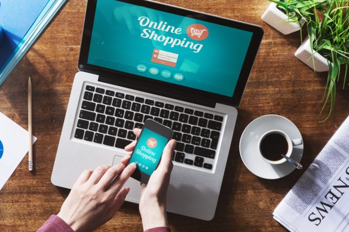 ilustrasi belanja online