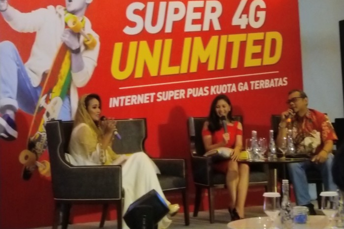 Launching internet 4G unlimited smartfren