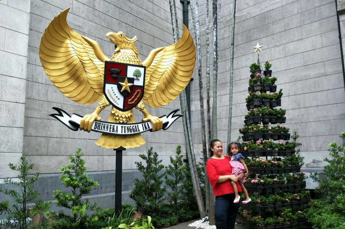 Ilustrasi Garuda Pancasila.