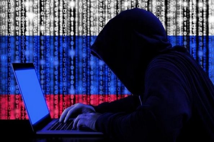 Ilustrasi hacker Rusia