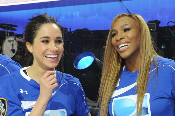 Meghan Markle dan Serena Williams