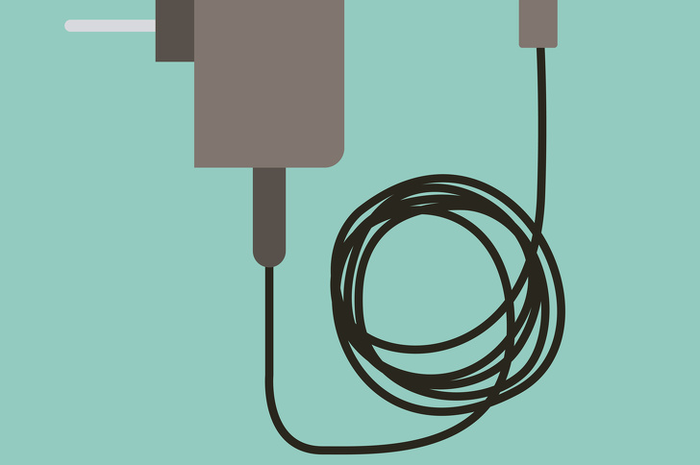 Ilustrasi Charger Ponsel