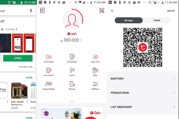 Aplikasi TCash