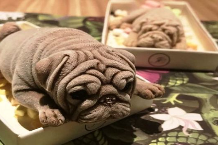 Sebuah kafe di Taiwan jadi viral dengan menu es krim yang berbentuk anak anjing. Begitu miripnya sehingga orang jadi tertarik sekaligus merasa ngeri.
