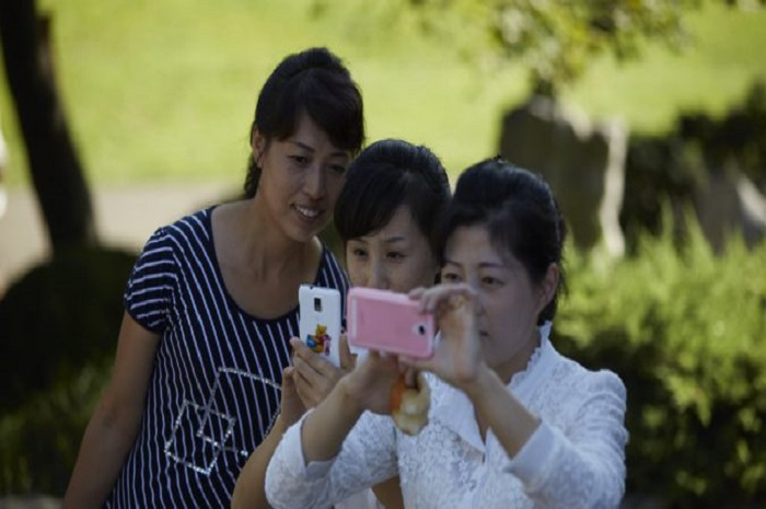 penggunaan smartphone di Korea Utara