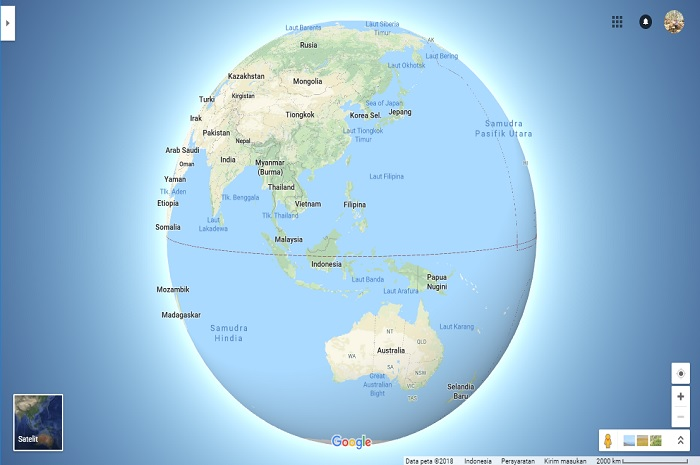 penampilan baru Google Maps