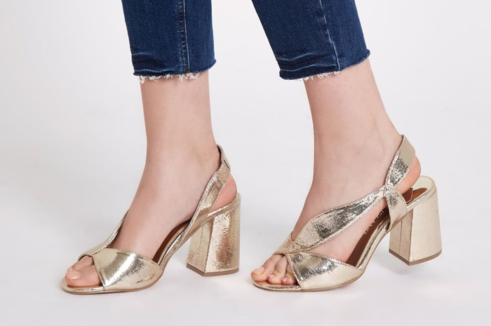 asymmetric heel sandals
