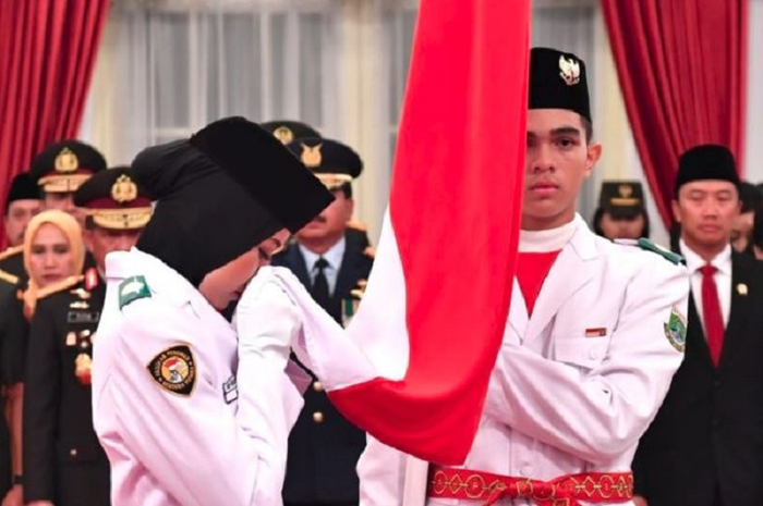 Ini Nama Putra Putri Anggota Paskibaraka di Istana Merdeka 17 Agustus 2018