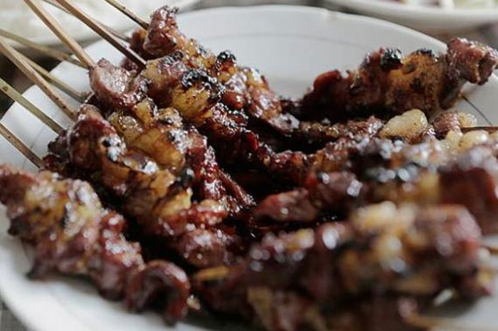 Sate kambing 