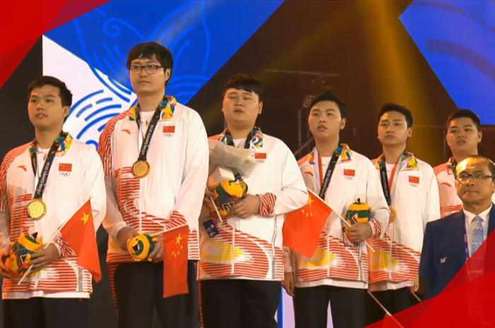 China menjuarai pertandingan AoV Asian Games 2018