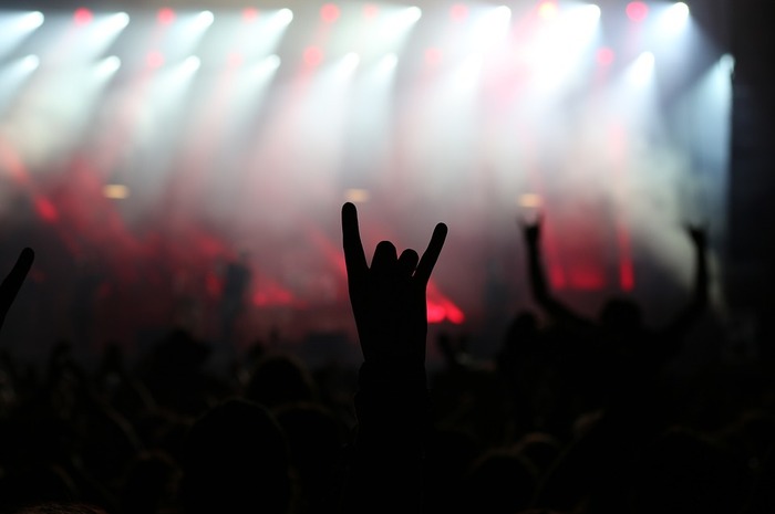 Ilustrasi Konser Metal