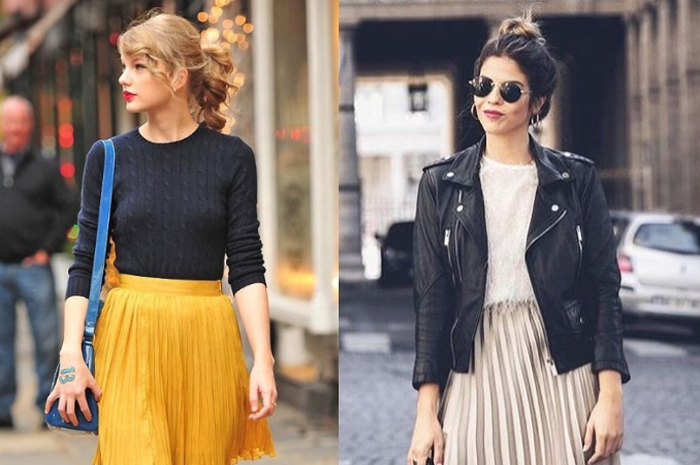 Mix and match rok plisket