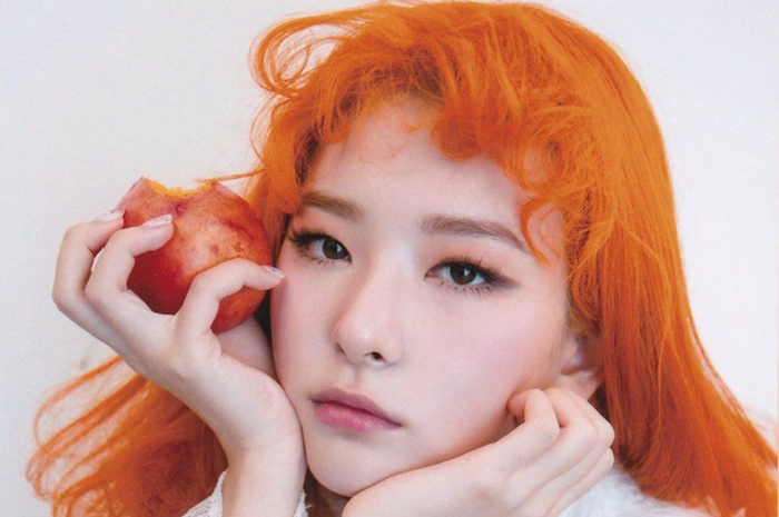 Seulgi 'Red Velvet' curly fringe bangs