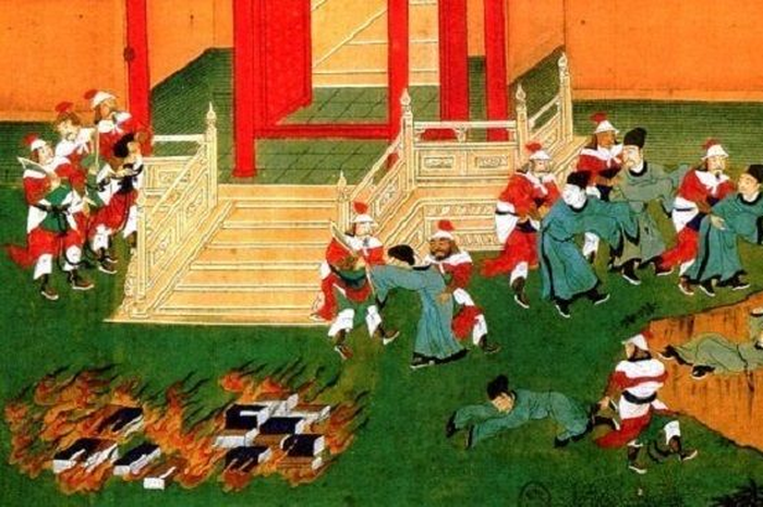 Ilustrasi Qin Shi Huang