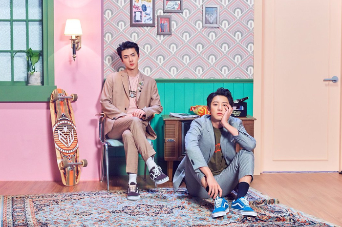 Sehun dan Chanyeol EXO