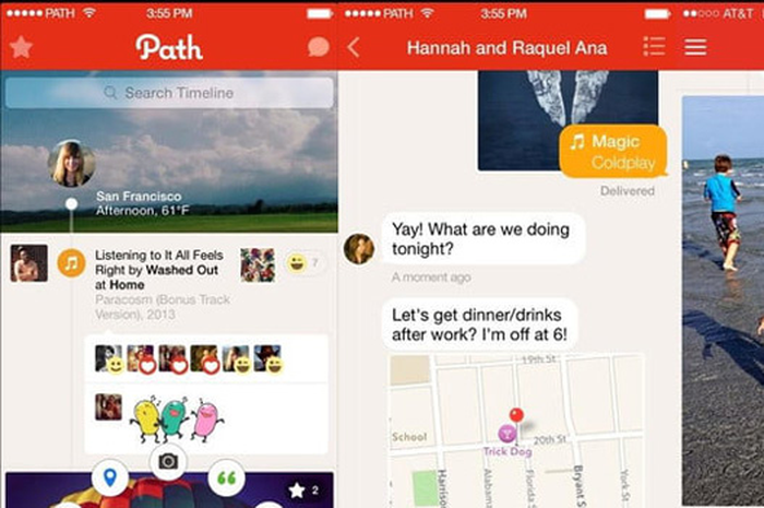 Path berikan kesempatan untuk penggunanya melakukan backup data melalui cara yang mudah.