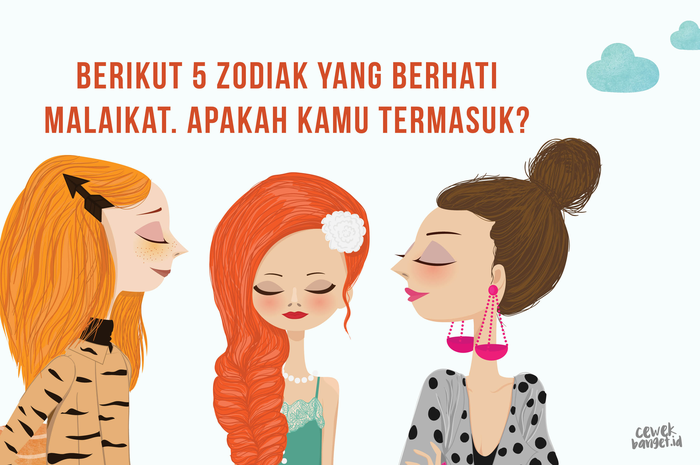 Berikut 5 Zodiak yang Berhati Malaikat. Apakah Kamu Termasuk?