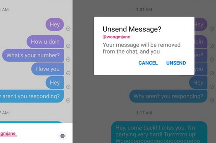 Messenger akhirnya menghasilkan prototip menghapus chat untuk kedua sisi penggunanya.
