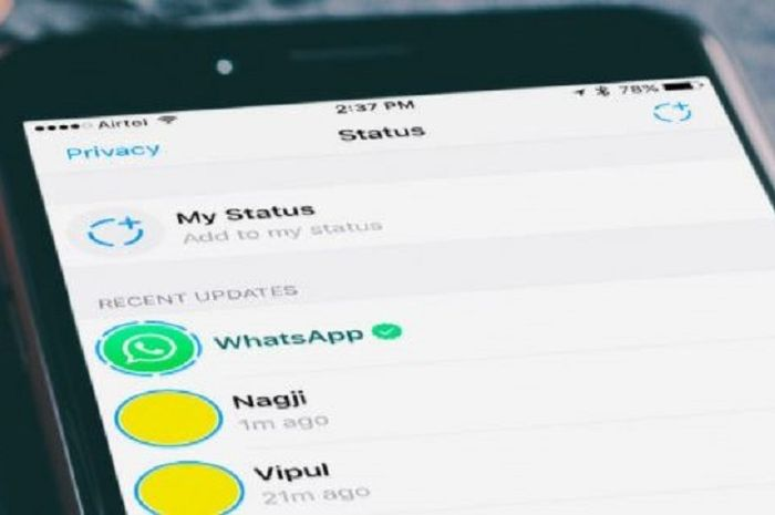 Cara kepo status WA tanpa ketahuan