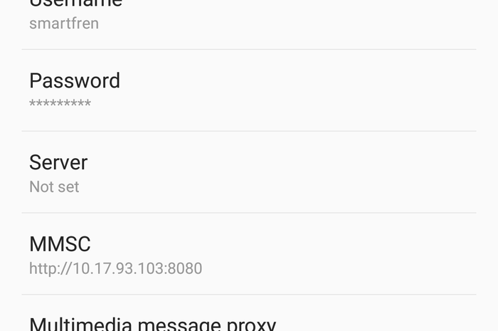 Setting APN di Samsung Galaxy Note 5
