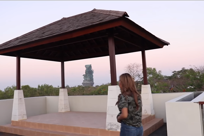 Rooftop rumah Ashanty di Bali