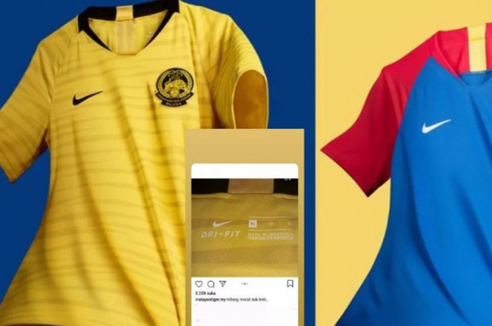 Jersi timnas Malaysia di Piala AFF 2018