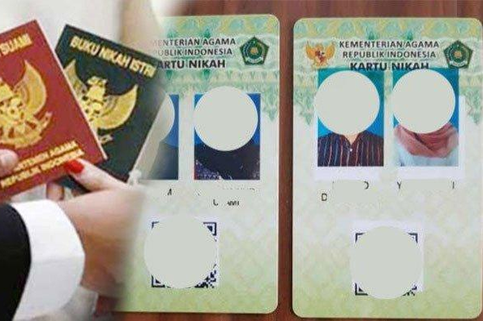 Viral netizen bagikan foto kartu nikah mereka dengan watermark Shot by Redmi 7.
