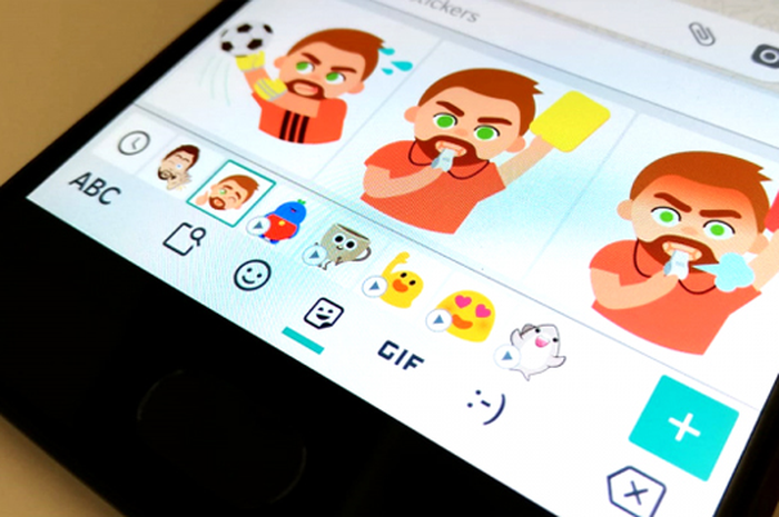 Gboard mempunyai fitur mengirim GIF dengan mudah