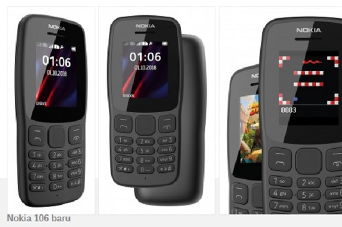 Nokia 106 baru