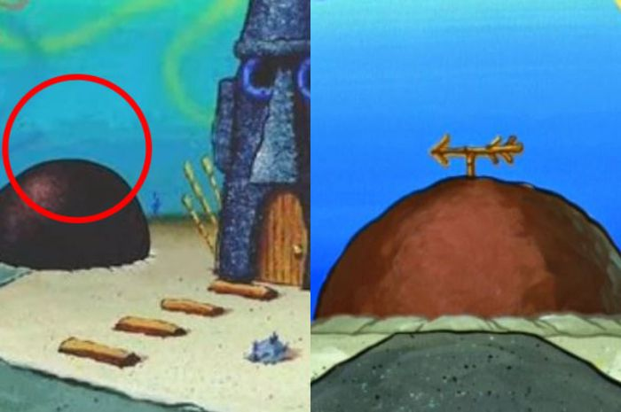 Kesalahan dalam kartun SpongeBob SquarePants
