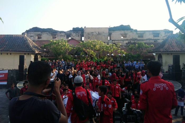 Suasana Festival Pelajar 2018 yang dibatalkan