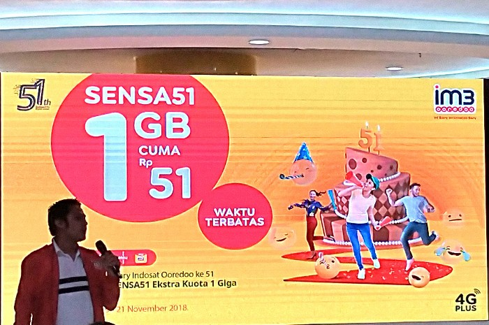 Paket Sensa51 Indosat