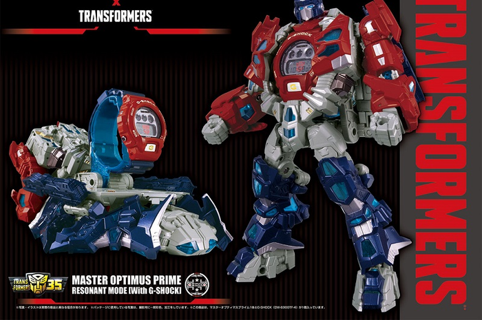 Transformers x Casio G-Shock DW-6900TF-4