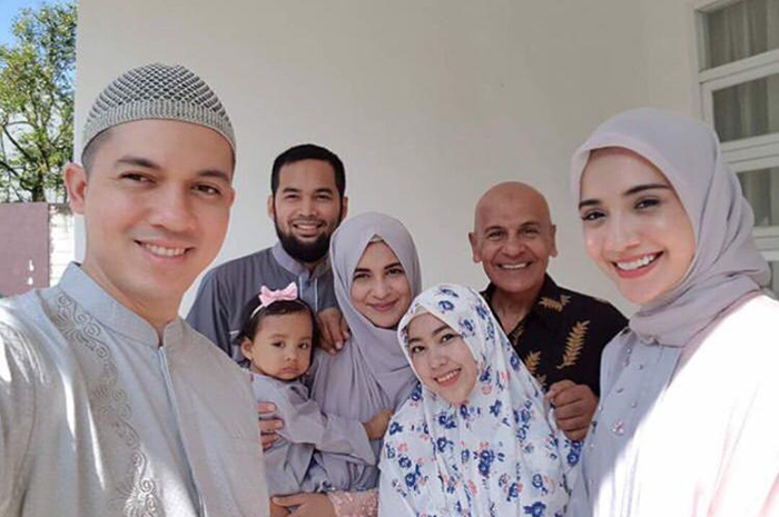 Akurnya Zaskia, Shireen dan Istri Mark Sungkar